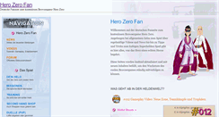 Desktop Screenshot of herozerofan.com